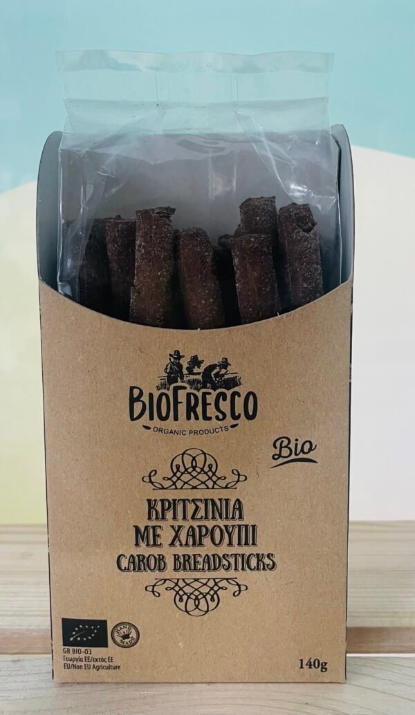 Κριτσίνια με Χαρούπι BIOFRESCO 140gr