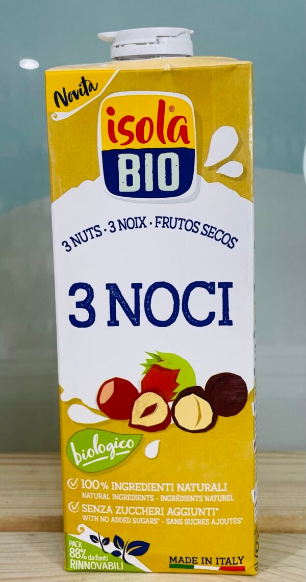 Ρόφημα δημητριακών και ξηρών καρπών Isola bio 1lt