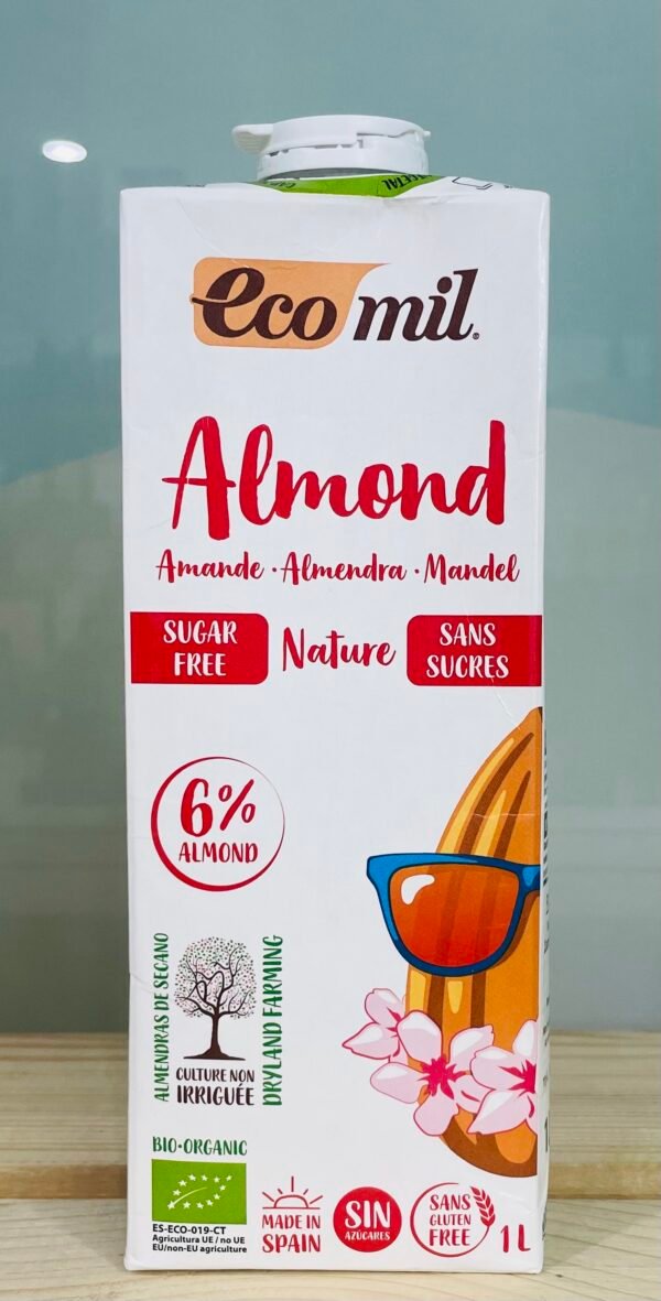 Ρόφημα αμυγδάλου χ.ζάχαρη Ecomil 1lt