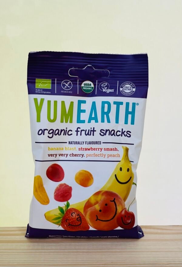 Ζελεδάκια με γεύση φρούτων YUMEARTH 50gr