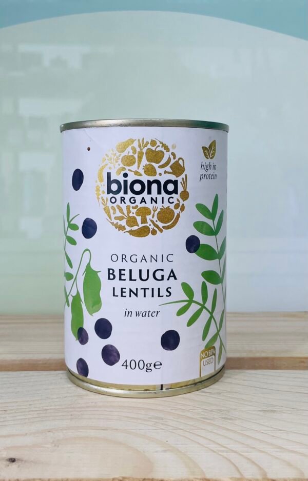 Μαύρες φακές BELUGA BIONA 400gr