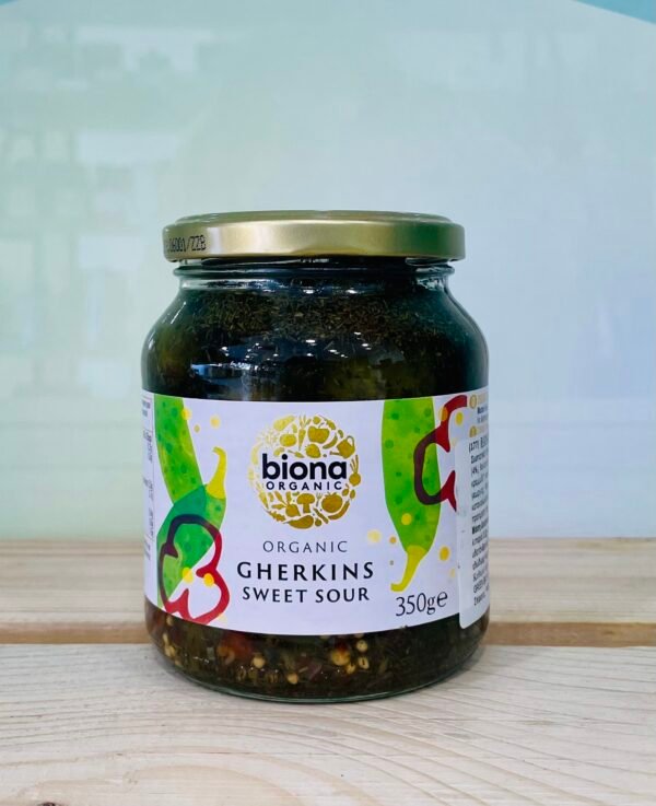 Βιολογικά αγγουράκια τουρσί BIONA 350gr