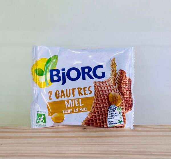 Bιολογικές βάφλες με μέλι BjORG 2x29gr