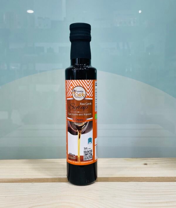 Ωμό σιρόπι απο Χαρούπι Creta Carob 350gr