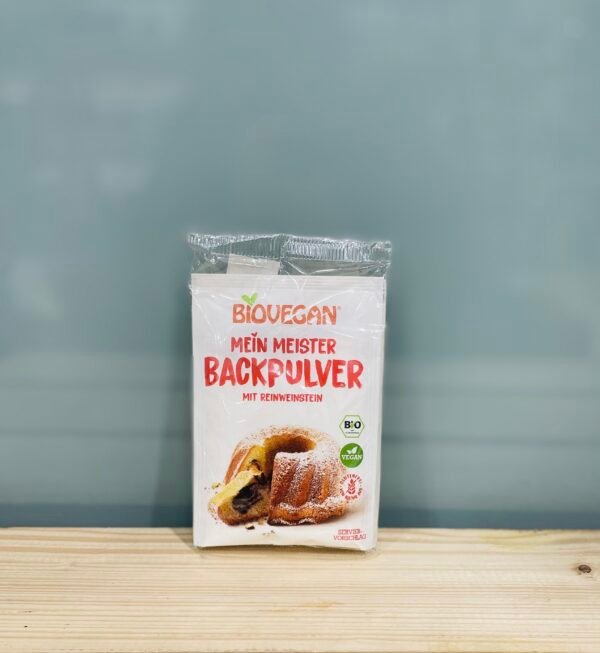 Μπεϊκιν πάουντερ χωρίς γλουτένη-VEGAN BIOVEGAN (17gr*3)