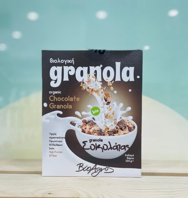Βιολογική granola σοκολάτας 350γρ ΒιοΑγρος
