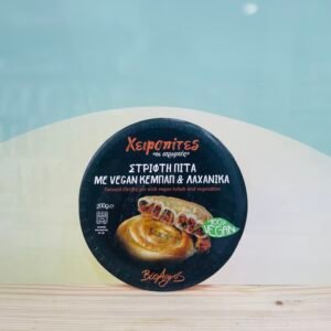 Στριφτή πίτα με vegan κεμπάπ & λαχανικά 200γρ ΒιοΑγρός