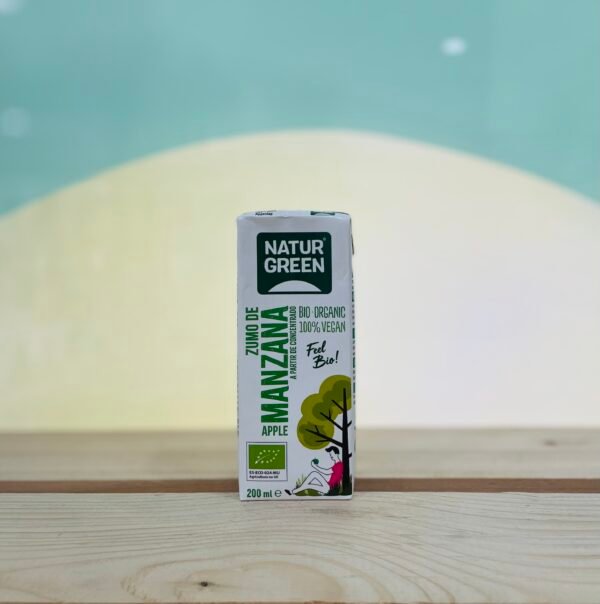 Βιολογικός χυμός μήλου 200ml NATURGREEN