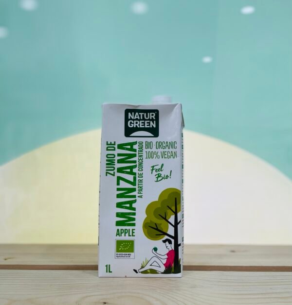 Βιολογικός χυμός μήλου 1LT NATURGREEN