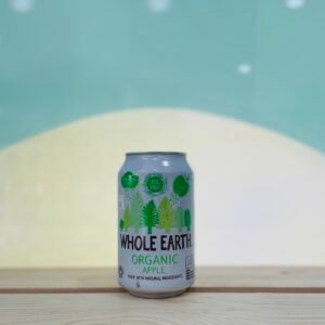 Bιολογικό ανθρακούχο ποτό μήλο WHOLE EARTH 330ml