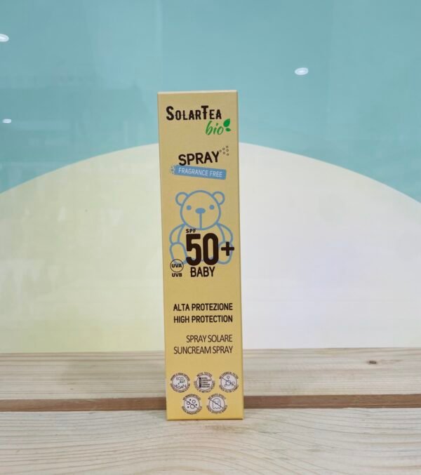 ΒΙΟ Αντηλιακό spray παιδικό προσώπου-σώματος SPF 50+ 100ml SOLARTEA