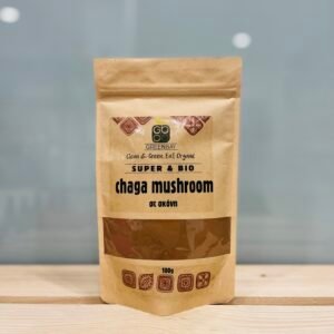 Bιολογικό μανιτάρι CHAGA σε σκόνη 100γρ GREENBAY