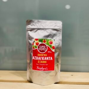 Βιολογική Ασβαγκάντα σε σκόνη 100γρ